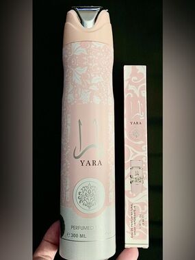 🔥NEW 2 Lattafa Yara Luxe Perfumed Spray (300 ml) AND Yara Pink Travel Size